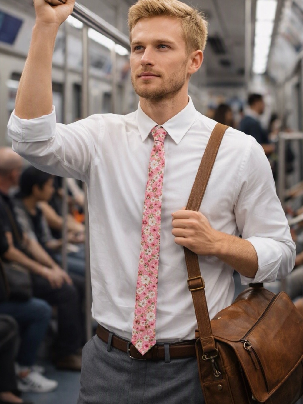 Men's white express shirt